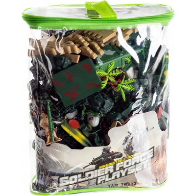 Sada Kruzzel Vojenská základna 300 dílků – Zboží Mobilmania