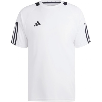 adidas Мъжка тениска Adidas Classic 3 Stripe Sereno T-Shirt Mens - White/Black