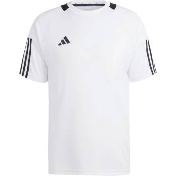 Image 1 of adidas Мъжка тениска Adidas Classic 3 Stripe Sereno T-Shirt Mens - White/Black