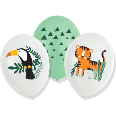 Amscan Balóniky s potlačou latexové GET WILD 28 cm