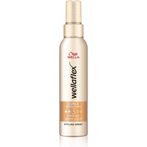 Wella Wellaflex Curls Definition гел в спрей за къдрава коса силна фиксация 150ml
