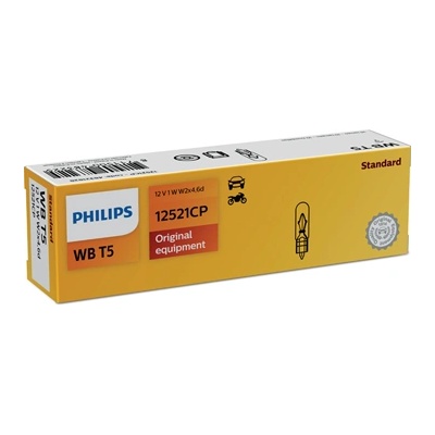 Philips Крушка, светлини купе philips w1w, 12v, 1w, 10 бр
