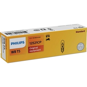 Philips Крушка, светлини купе philips w1w, 12v, 1w, 10 бр