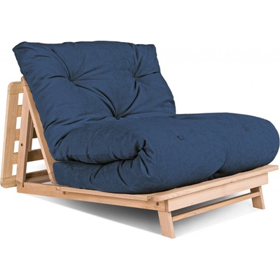 MarLiving rozkládací Layti 01 90 cm z masivu / modré