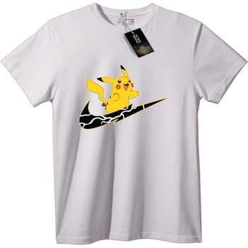 NOONEBRAND Тениска Pikachu Nike Swoosh - XS, Black