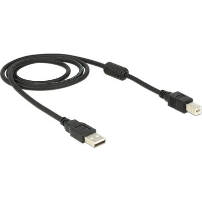Delock USB2.0 кабел с конектори тип А, тип В, 1 м