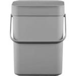 EKO 7 л сив кош за хранителни отпадъци eko от серия puro ii
