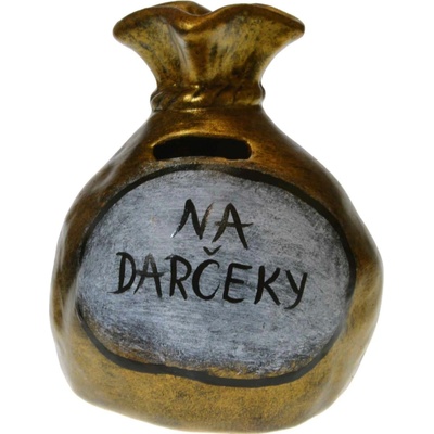 Pokladnička s nápisom - na darčeky