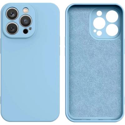 HQWear Кейс HQWear Silicone Case за Samsung Galaxy A14 5G / Galaxy A14, светлосин (9145576273104)