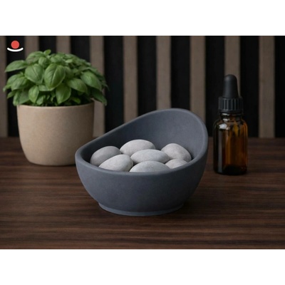 Aromakameny Tmavá Mizu Aroma kamínky šedé 1 ks – Sleviste.cz