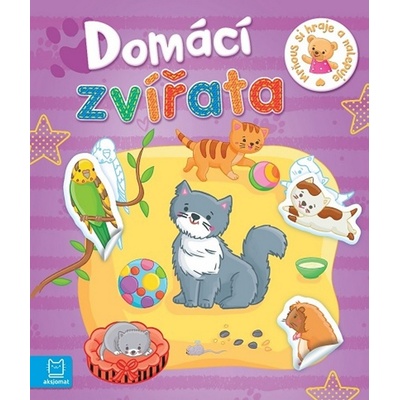 Domácí zvířata - Mrňous si hraje a nalep - Barbara Wierzchowska; Agnieszka Bator, Brožovaná