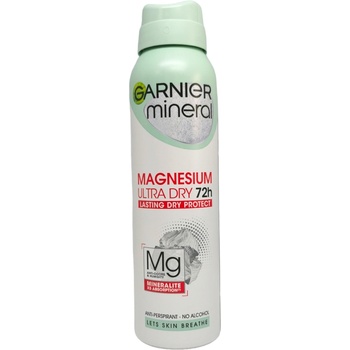 Garnier дезодорант дамски, Magnesium ultra dry, 72 часа, 150мл