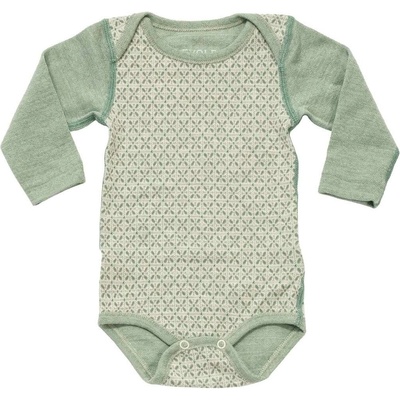 Detské merino body Devold LITLEEGGA MERINO BODY BABY Zelená