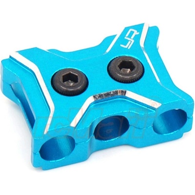 Yeah Racing Hliníkový držák kabelů modré