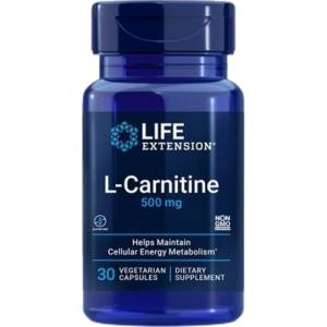 Life Extension L-Carnitine 500 mg [30 капсули]
