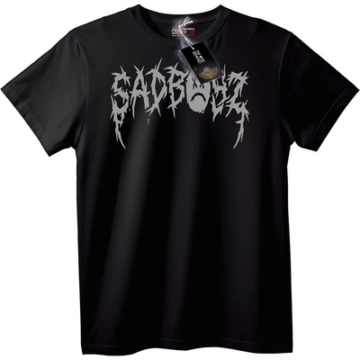 NOONEBRAND Тениска SADBOYZ - 2XL, Black