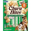 Inaba Churu Bites dog snack kuře tuňák a hřebenatka 8 x 12 g