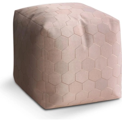 Sablio Taburet Rose gold: 40x40x40 cm