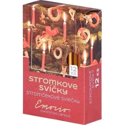 Emocio Stromkové 12ks 12x100 Metal měděné