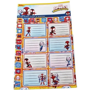 SPIDERMAN Ученически етикети Spidey (777-50249)