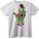 NOONEBRAND Тениска Рок Ръка Чудовище - 2XL, White