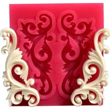 Cesil Silikonová forma Ornamenty 6 5x1,5 cm