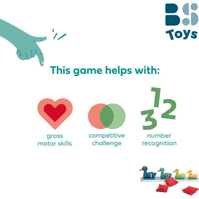 BS Toys Kachny v řadě