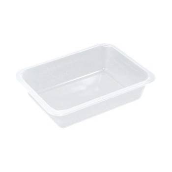 ECOFOL Plastová zatavovací miska 1D transparentní PP 227x178x50 mm ideal pack® bal/50 ks