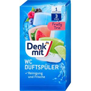 Denkmit Блокчета за тоалетна Fruity Trio, 3 бр (2970509)