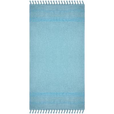Плажна кърпа Rakla - Никол, 100% памук, мента, 90 х 170 cm (Rakla 206)