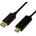 LogiLink Кабел Logilink DisplayPort, DP/M-HDMI-A/M, 4K/30 Hz, черен, 3 м