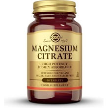 Solgar Magnesium Citrát 200 mg 60 tablet