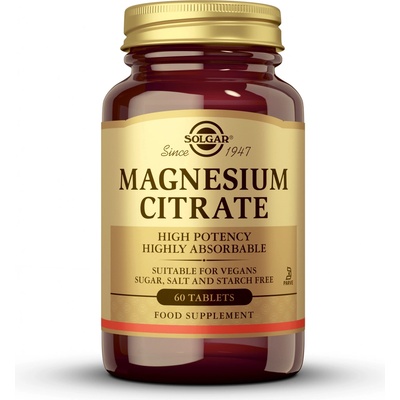 Solgar Magnesium Citrát 200 mg 60 tablet