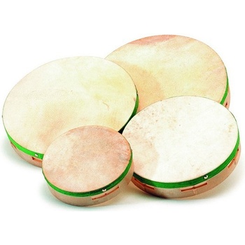 Gitre Ručný bubienok prírodná koža 15 cm