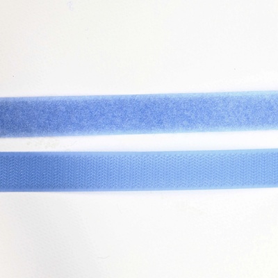 Pro Háčkování Suchý zip, 20 mm, komplet světle modrá