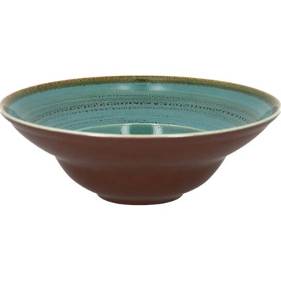 RAK Porcelain Twirl tanier extra hlboký 23 cm lagoon TWCLXD23LA-6