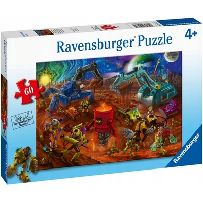 RAVENSBURGER Vesmírné staveniště 60 dílků