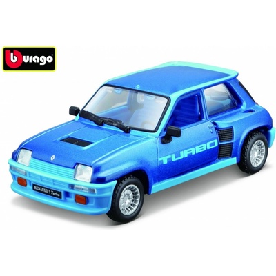 Bburago Classic Renault 5 Turbo modrá 1:32