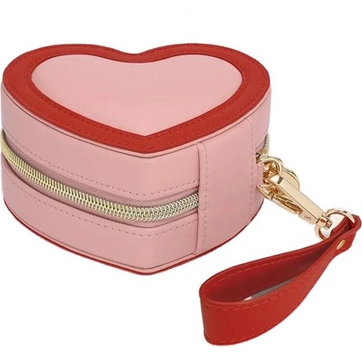 Stackers Пътническа кутия за бижута Stackers Heart розова (76332)