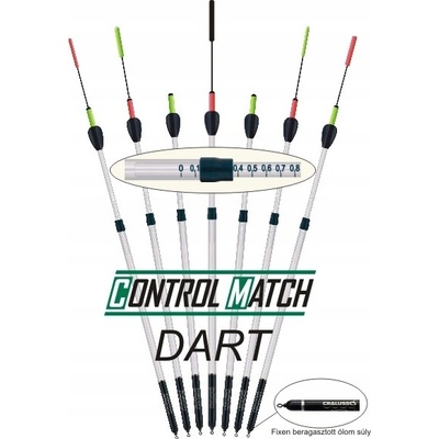 CRALUSSO PLAVÁK CONTROL MATCH DARTTAL 6g