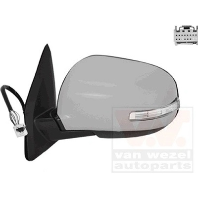 Vonkajżie spätné zrkadlo VAN WEZEL 0978817