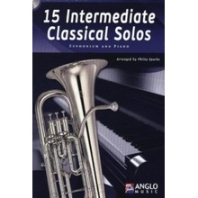 15 Intermediate Classical Solos, für Euphonium + Klavier, m. Audio-CD