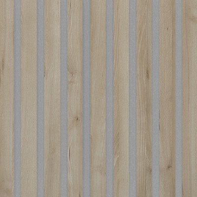Archo - Akustický panel Design line CPL Buk přírodní na šedém filcu 2600 x 400 x 21 mm
