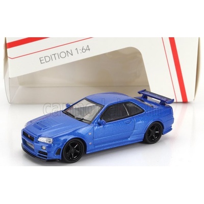 Schuco Nissan Gt-r r34 Z-tune Coupe 1999 Blue 1:64