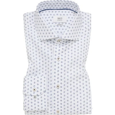 Eterna modern fit pánska košel'a s potlačou biela