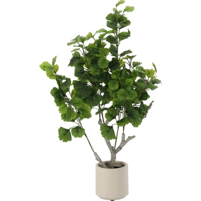 GARDEN LINE Umelá rastlina ginkgo v kvetináči 95 cm