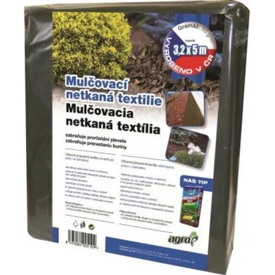 Jutabond netkaná textília čierna 50g 3,2x5m