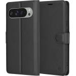Techsuit Калъф за Google Pixel 9 Pro XL - Кожено Протектор - Черен (KF2323607)