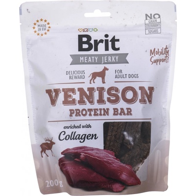 Brit Jerky Venison Protein Bar 200 g