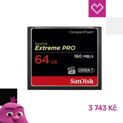 SanDisk Extreme Pro CompactFlash 64 GB SDCFXPS-064G-X46